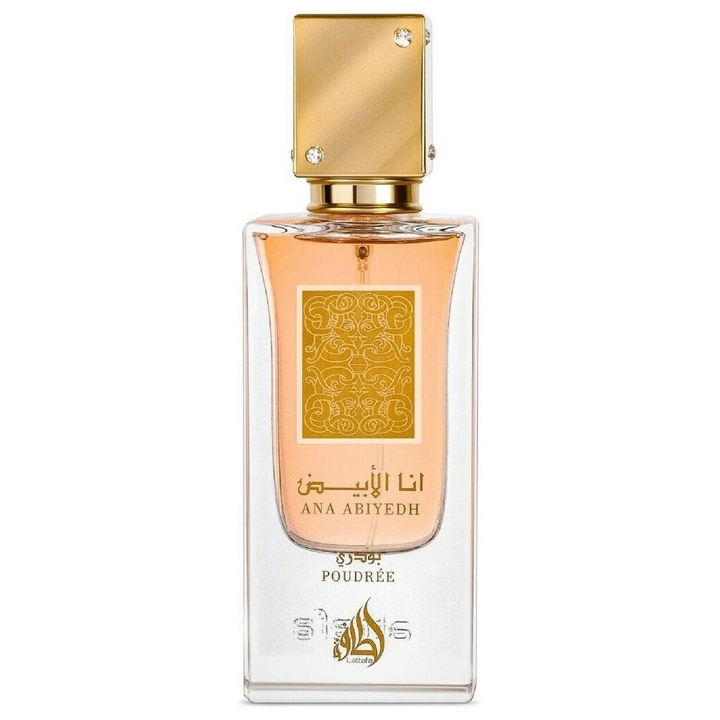 Lattafa Ana Abiyedh Poudree Eau de Parfum para mujer 60ml