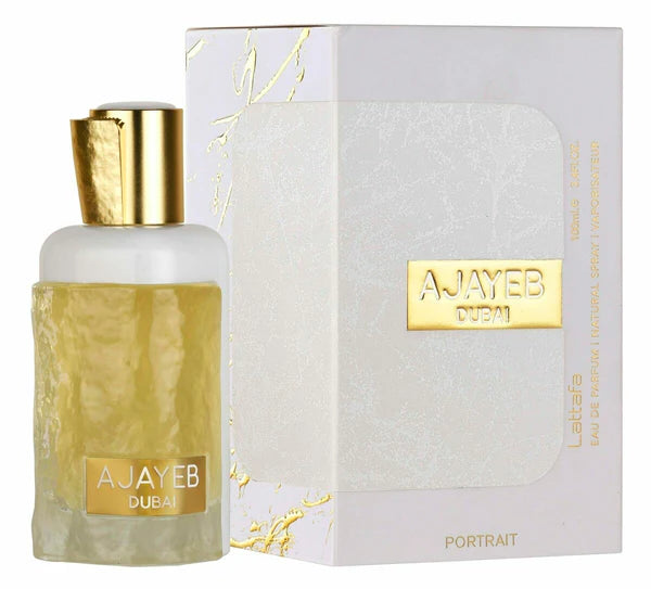 Lattafa  Ajayeb Dubai Portrait Gold Eau de Perfume Männer  100ml